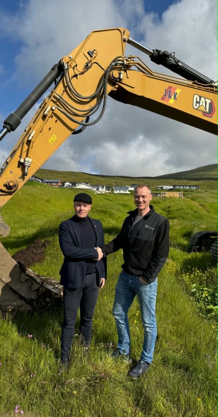 Sigtor Petersen Og Bjarni Prior Heidatrodni